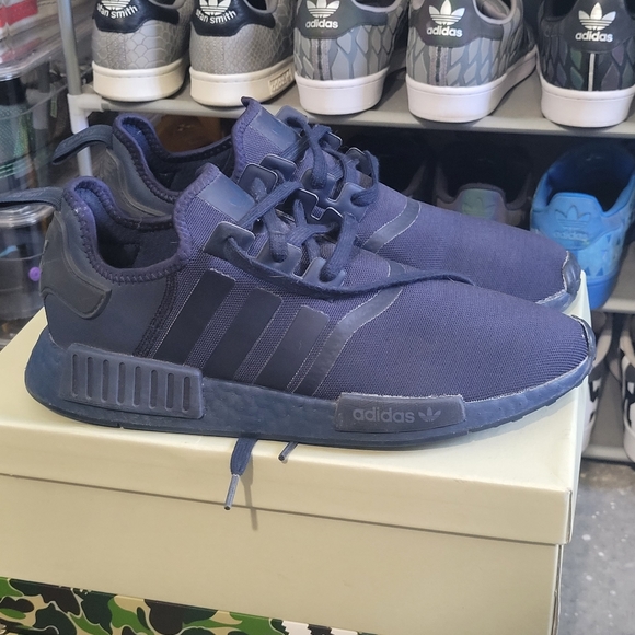 Adidas nmd r1 navy blue - Picture 1 of 6
